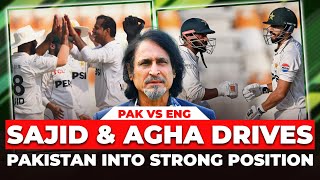 Sajid amp Agha Drives Pakistan into Strong Position  Pak vs Eng  Ramiz Speaks [upl. by Annairam298]