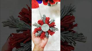 Christmas snowflakes decor ideas shorts viralshorts easysnowflake diy art ytshorts 2024 love [upl. by Anelyak305]