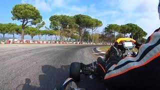 IMPRESSIVE KART 125 CC Jesolo best lap 4498 [upl. by Ordnasil842]