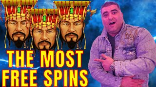 The MOST FREE SPINS On High Limit Dollar Storm Slot [upl. by Skipp]