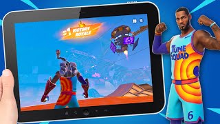 Fortnite Mobile on iPad is OP amp SO EASY Aimbot  Victory Royale [upl. by Amiaj]