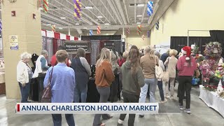 Charleston Holiday Market gets underway in North Charleston [upl. by Tolmann]