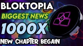 Bloktopia Coin New Chapter Begain 👀🚀 Bloktopia Coin Future 🔥 Cryptocurrency News Today [upl. by Dominique853]