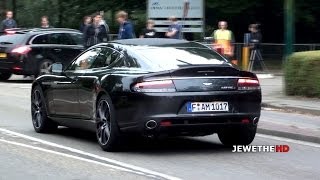 Aston Martin Rapide S LOUD Acceleration amp Driving Scenes 1080p Full HD [upl. by Leahcimluap]