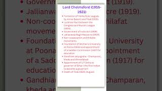 Important events during Lord Chelmsford  Viceroy of India  viceroyofbritishindia [upl. by Ferrick]