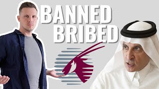 BANNED AND BRIBED BY QATAR AIRWAYS  SHOCKING MOVE [upl. by Enoj]