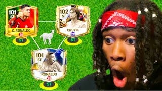 CRonaldo R9 Cruyff combination is CRAZYY SCARY in FC MOBILE [upl. by Dorri]