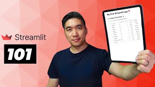 Streamlit 101  A faster way to build and share data apps [upl. by Ailev397]