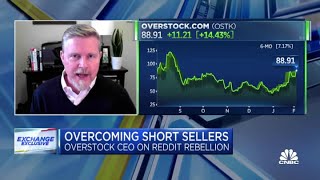 Overstockcom CEO on how the company overcame short sellers [upl. by Madonna]