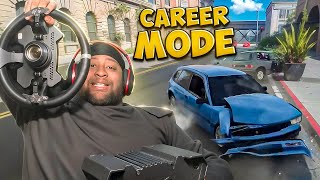 BEAMNGDRIVE BUT CAREER MODE AND IM THE BEST DELIVERY DRIVER [upl. by Arrac]