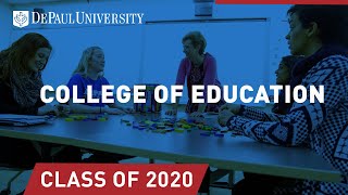 DePaul College of Education  Spring 2020 Online Commencement [upl. by Corley]