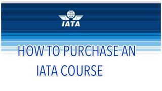 HOW TO PURCHASE AN IATA COURSE [upl. by Spiegel]