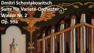 Walzer Nr 2 Op 99a  Dmitri Schostakowitsch  Ihr Frankfurter Drehorgelmann  DrehorgelMusik [upl. by Ailimac]