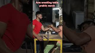 Arm wrestling👿 table prak tice🙌 match motivation🥰 armwrest🦍 armwrestling✅ [upl. by Nylzaj]