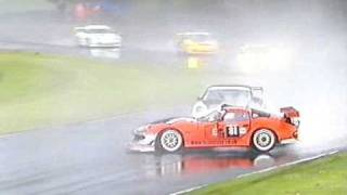 Chris Beighton crashes British GT at Croft 2005 [upl. by Cozza]