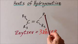 Heats of hydrogenation of alkenes [upl. by Iraj726]