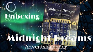 Unboxar Beauty Advent Calender Midnight Dreams 2024 [upl. by Joo]