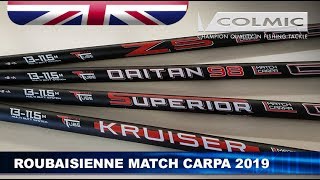 ROUBAISIENNE MATCH CARPA 2019  ENG [upl. by Consolata]