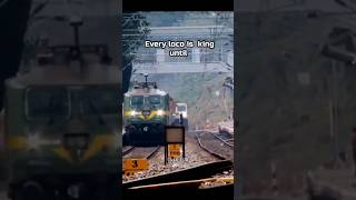 Electric vs Diesel locomotive 🚂  Indian railway indianrailways train shorts railwayfans yt [upl. by Girhiny]