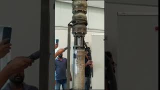 Seawater Supply Wilo 150kVA Submersible pump Runtest [upl. by Yalonda]