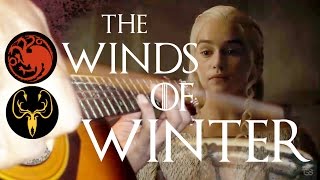 Theme for Daenerys Targaryen  Yara Greyjoy  quotThe Winds of Winterquot Guitar Cover  Tab [upl. by Schwing]