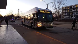 Ride On MTD 2011 New Flyer DE40LFR 1192 On Rt 12 Teal to Illinois Terminal [upl. by Porush]