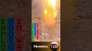 Sodium reaction with water [upl. by Holtz]