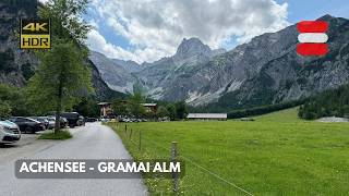 🇦🇹 Alpine driving Achensee to Gramai Alm [upl. by Schiff672]