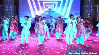 Students Dancing HOSA GANA BAJANA Sunshine Public School [upl. by Meadows]