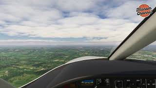 Landing in Cork Ireland  EICK ORK  Cork Airport ireland cork landingvideo landingview fs20 [upl. by Litch]