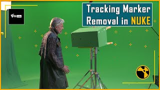 HOW TO REMOVE TRACKING MARKERS IN NUKE  TUTORIAL IN HINDI  VFX VIBE [upl. by Gnahc]