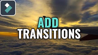 How To ADD and EDIT Transitions in Filmora 9 Tutorial [upl. by Cordell539]