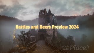 Battles and Beers 2024 Preview Sylvan Kin Army Review 2300pts [upl. by Yrelle]