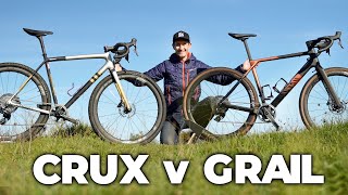 Specialized Crux v Canyon Grail Which is the best gravel bike [upl. by Lamrouex]