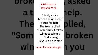 Story 35 A Bird with a broken Wing [upl. by Hanaj]