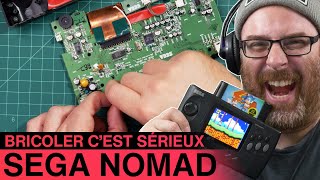 Changer lécran de la Sega Nomad  BRICOLER CEST SÉRIEUX [upl. by Brodench590]