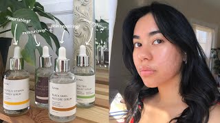 I used iUNIK serums for 2 months here are my thoughts 💭 [upl. by Halbeib]