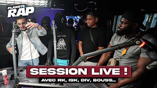 SESSION FREESTYLE avec RK Isk DRK2BINKS DIV 100 Visages PlanèteRap [upl. by Eniretak]