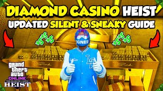 UPDATED 2024 GTA 5 Online Diamond Casino Heist BEST Silent amp Sneaky Guide Diamonds AVAILABLE [upl. by Netsryk]