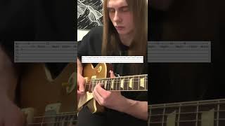 Lynyrd Skynyrd  Free Bird Guitar Solo Cover With Tabs [upl. by Srednas71]