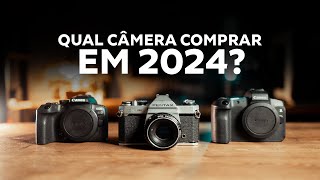 A MELHOR CÂMERA PARA FOTOGRAFAR EM 2024 [upl. by Emlen]