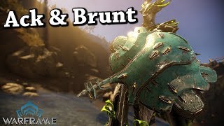 Warframe  Ack amp Brunt 3 Forma Build [upl. by Akehsay]