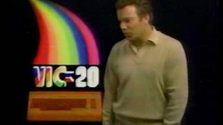 Commodore VIC20 ad with William Shatner [upl. by Azarcon421]