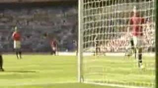 Malouda goal vs Manchester Community Shield [upl. by Mariya]