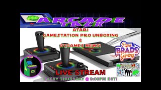 Lets Talk About Atgames News amp Atari Gamestation Pro Unboxing [upl. by Nylegna]