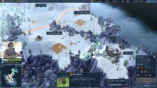 Northgard Multiplayer 1v1 Raven vs Wolf  Amazingleiny vs StarS [upl. by Derej]