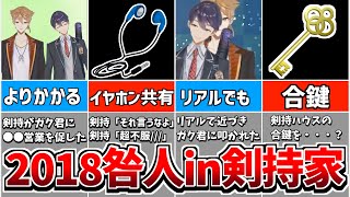 【てぇてぇ】剣持ハウスで行われた『咎人てぇてぇ』まとめ・2018年版【剣持刀也切り抜き】 [upl. by Ikairik]