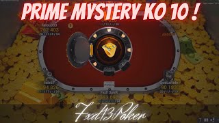 Fxd13Poker  Gagnant Prime Mystery KO10 19092023 [upl. by Pfosi252]