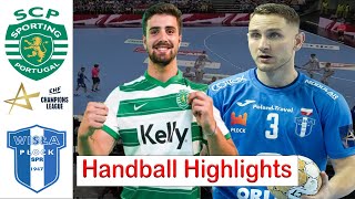 Sporting CP 🆚 Orlen Wisla Plock Handball Highlights EHF Champions League 2024 [upl. by Nimocks]