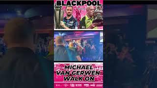 MVG Darts Walk On in Blackpool Shorts [upl. by Cida]